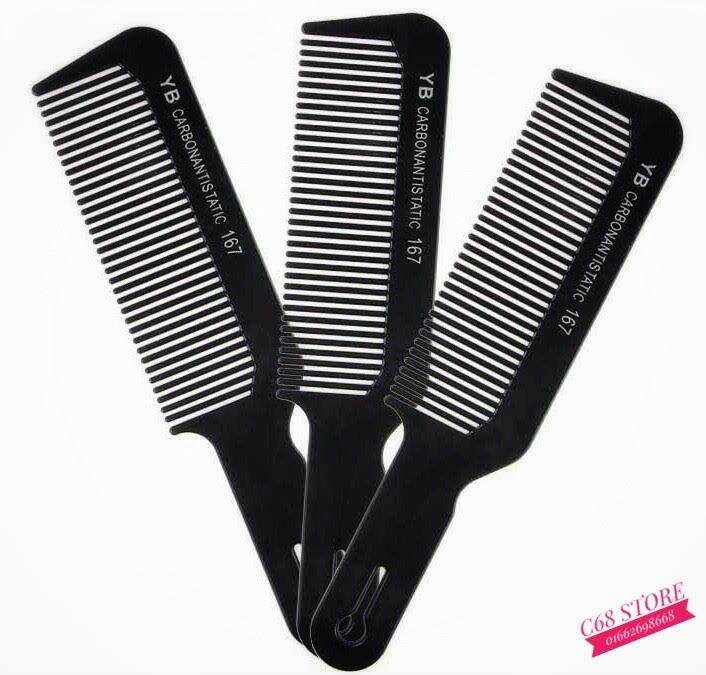Lược cắt tóc barber tony guy yb 167 black & white