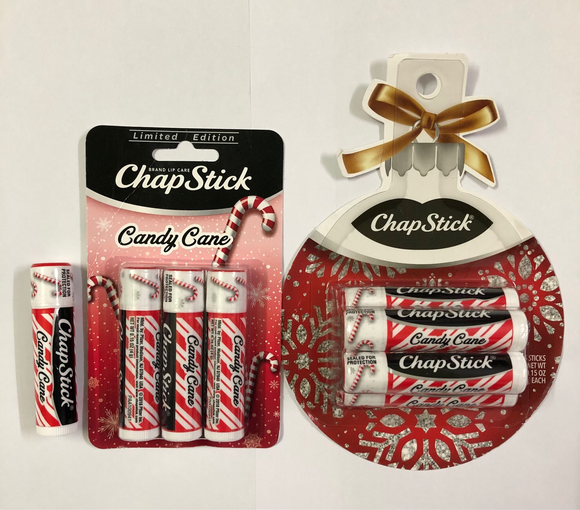 Son dưỡng môi Chapstick Candy Cane của Mỹ - Hương Bạc Hà