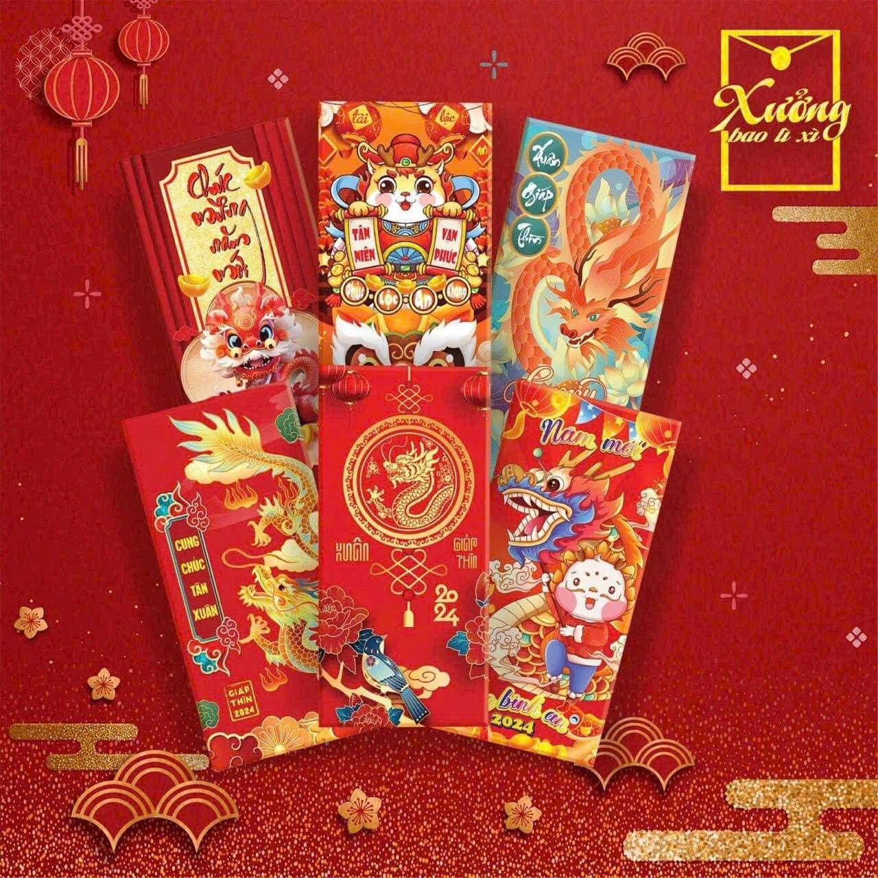 combo 50 bao lì xì tết ( ngẩu nhiên)