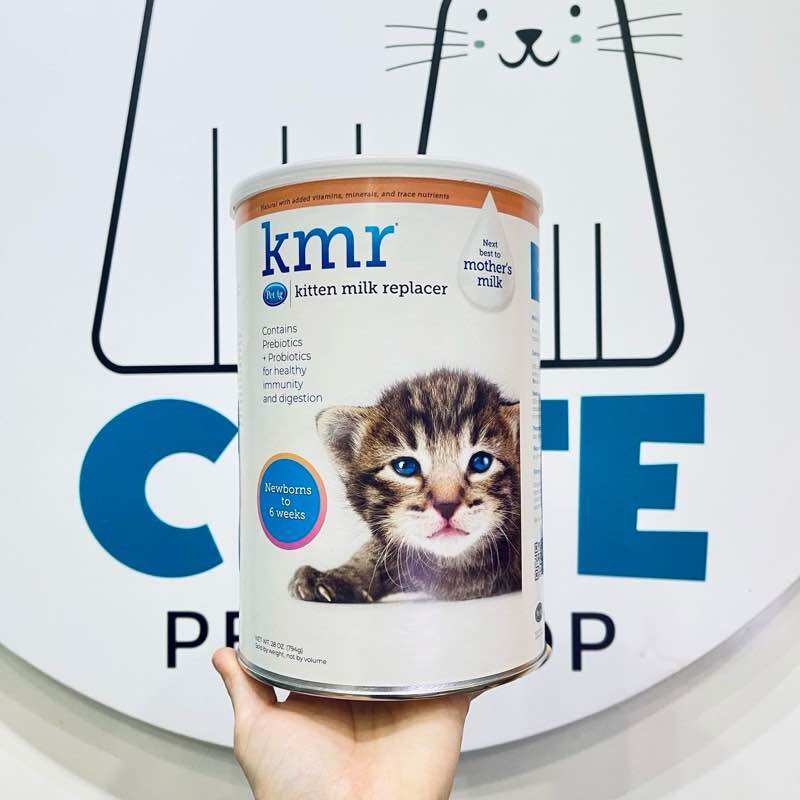 Sữa bột kmr cho mèo lon 340gr