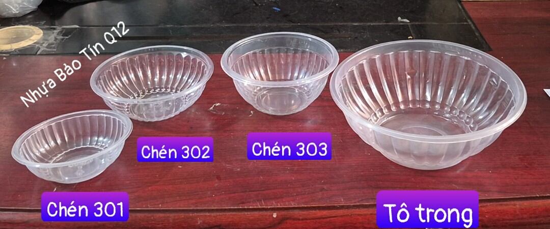 [HCM] Lốc 50c CHÉN ăn cơm, chén chấm, chén tương, 301, 302, 303. KHÔNG NẮP