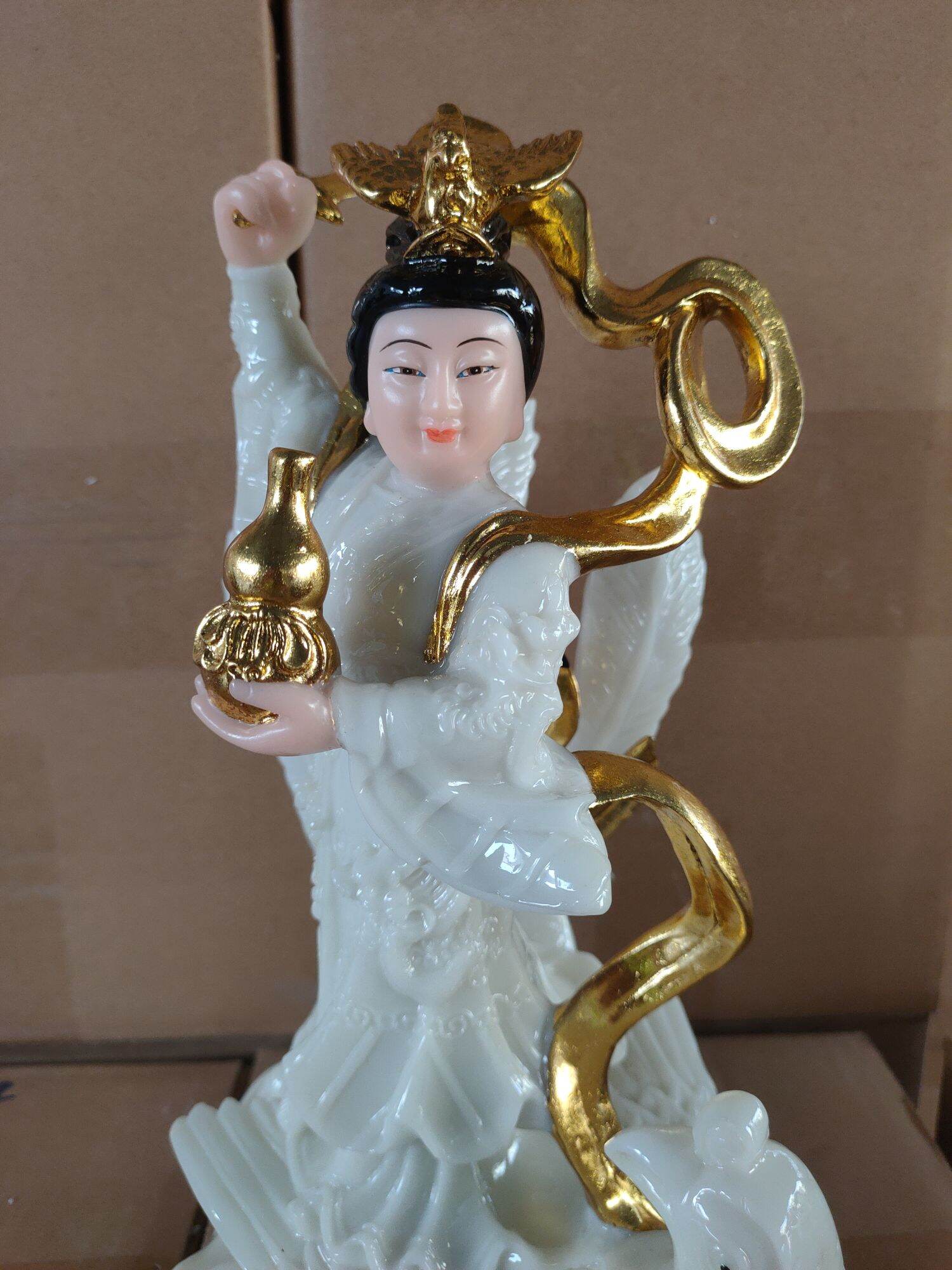 Tượng Cửu Thiên Huyền Nữ cao 30cm