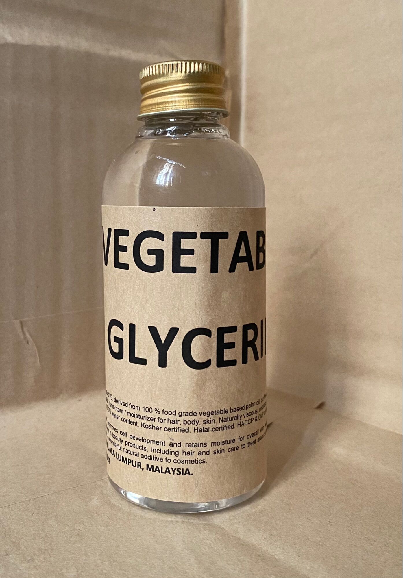 Glycerin Thực Vật (chai 200gam) Malaysia