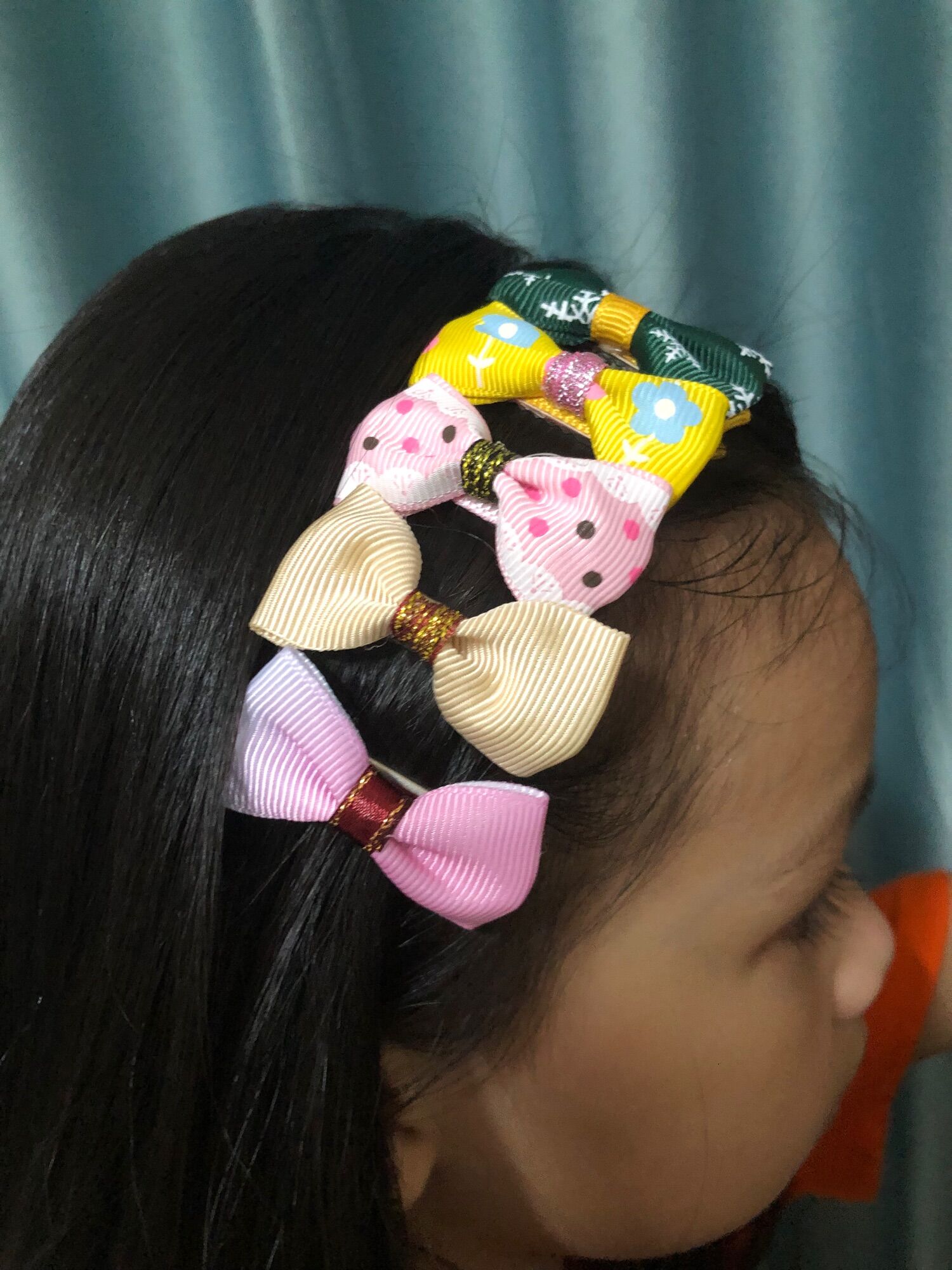 Set 5 kẹp tóc cho bé gái