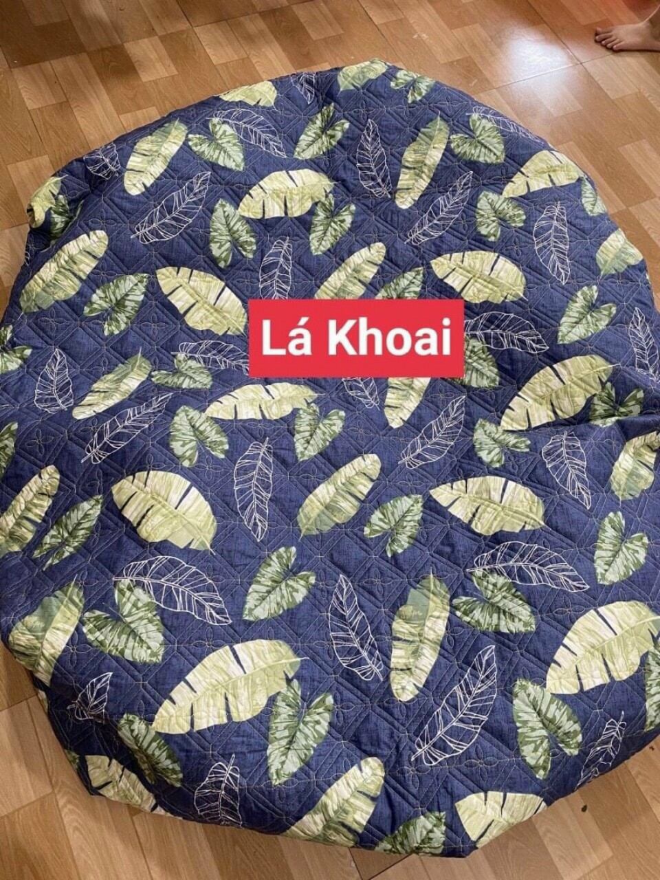 Bộ 3 món ga gối chần bông Cotton poly