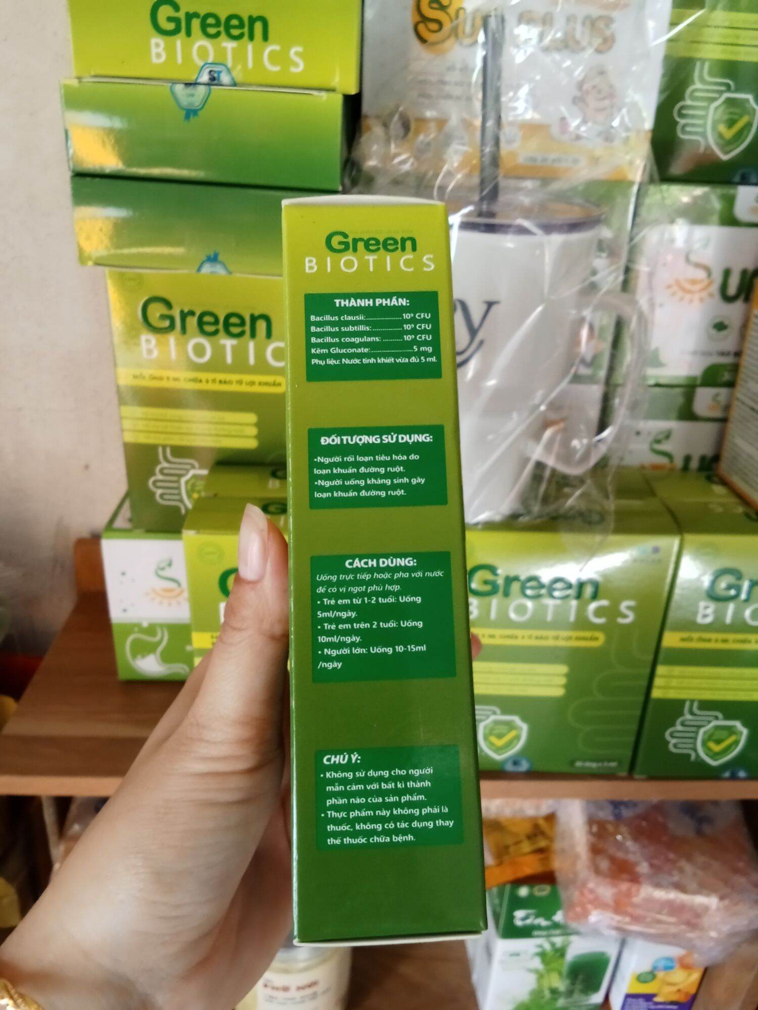 men xanh gre en bio tis