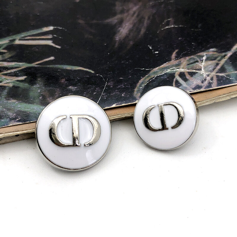 Cúc bấm kim loại cúc bấm nhà d áo len dệt kim cd cardigan n5 cúc bấm áo khoác áo to ong mật nhỏ chữ v