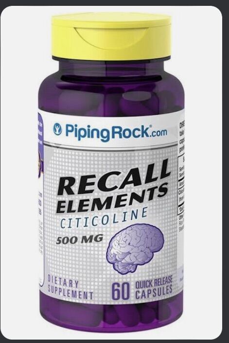 Bổ Não Recall Elements Citicoline 500mg bổ sung các dưỡng chất quan trọng