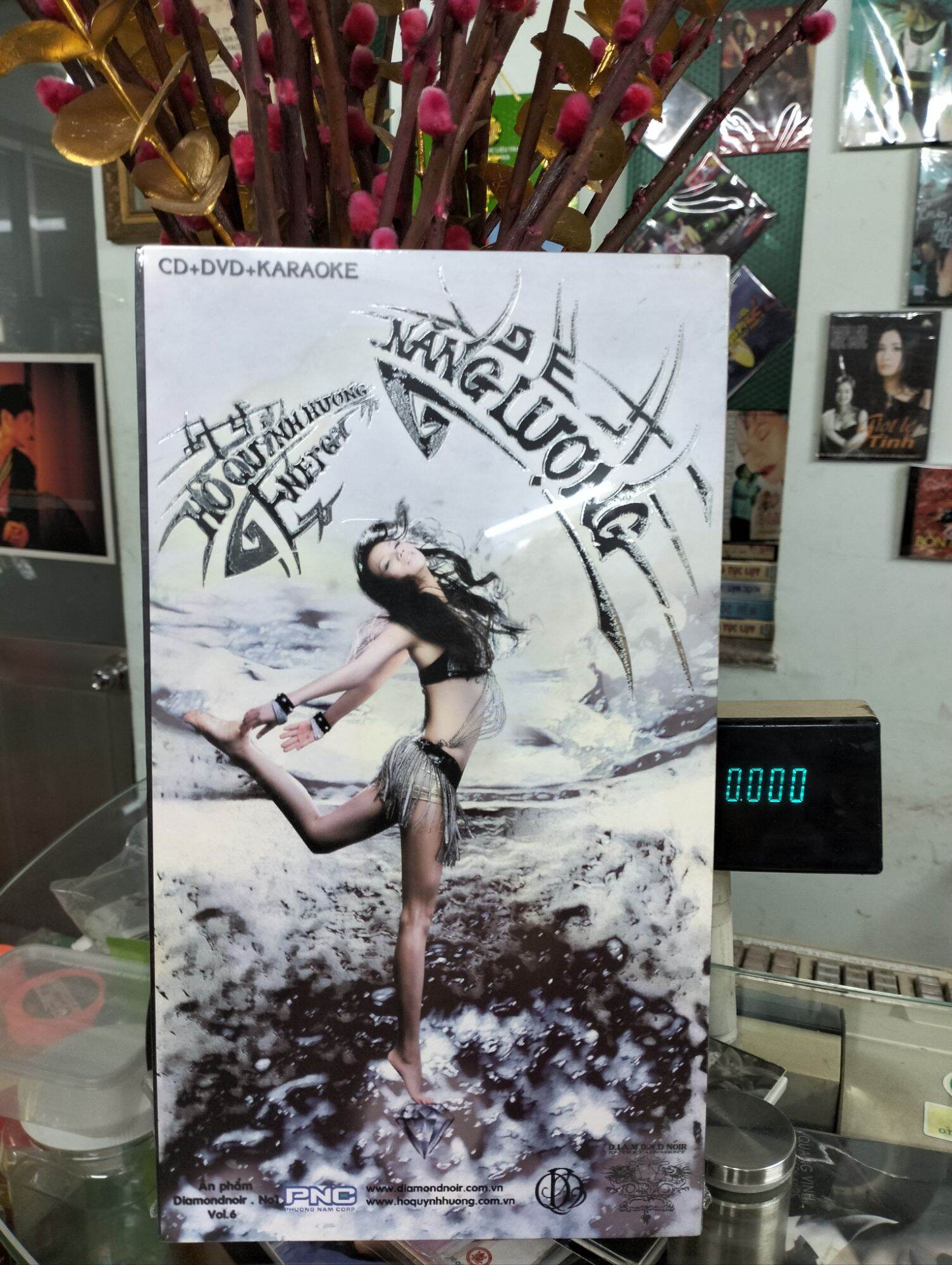 Cd&dvd hồ quỳnh hương - năng lượng