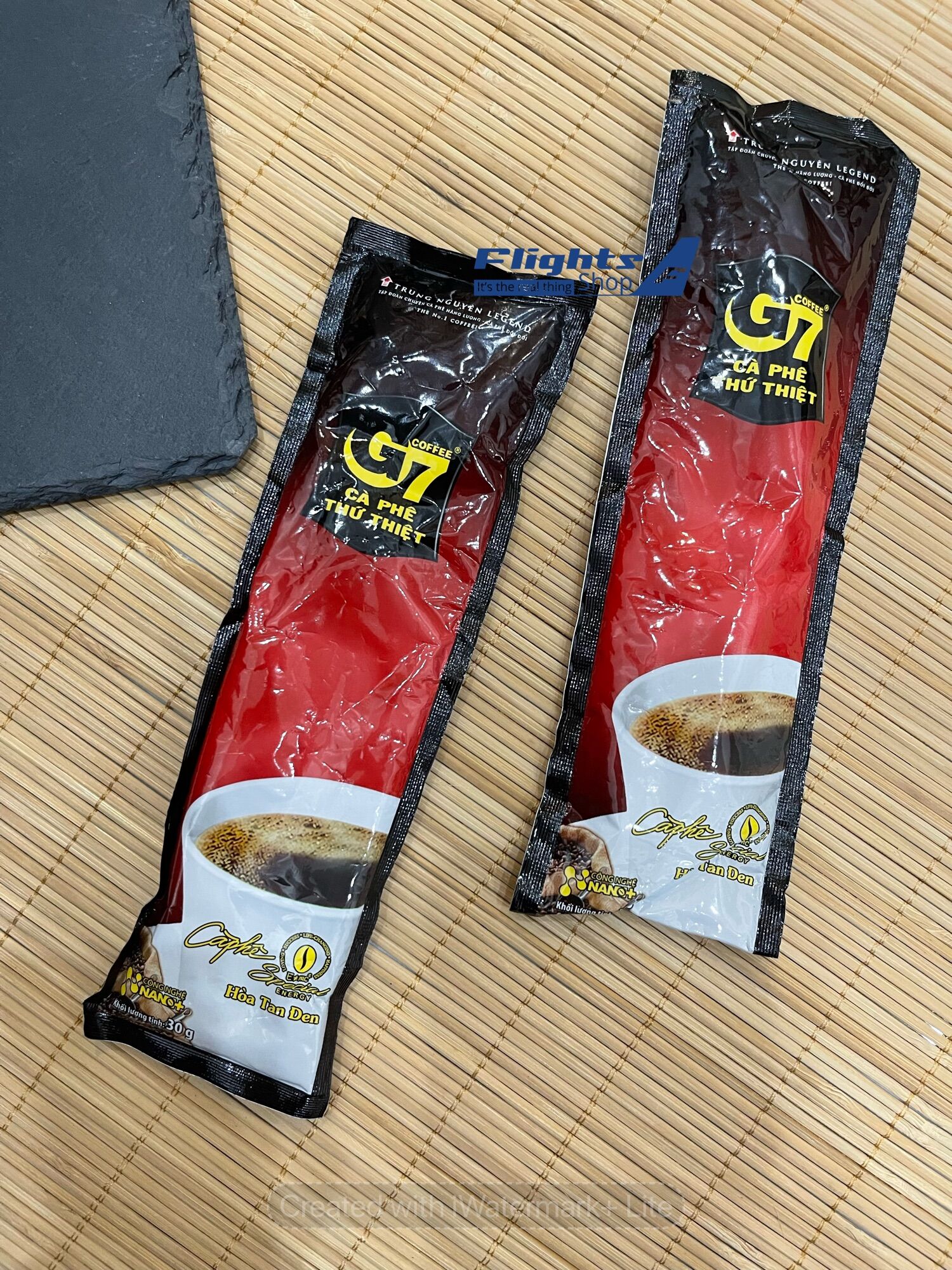 Cafe hoà tan đen G7, gói lớn 30g