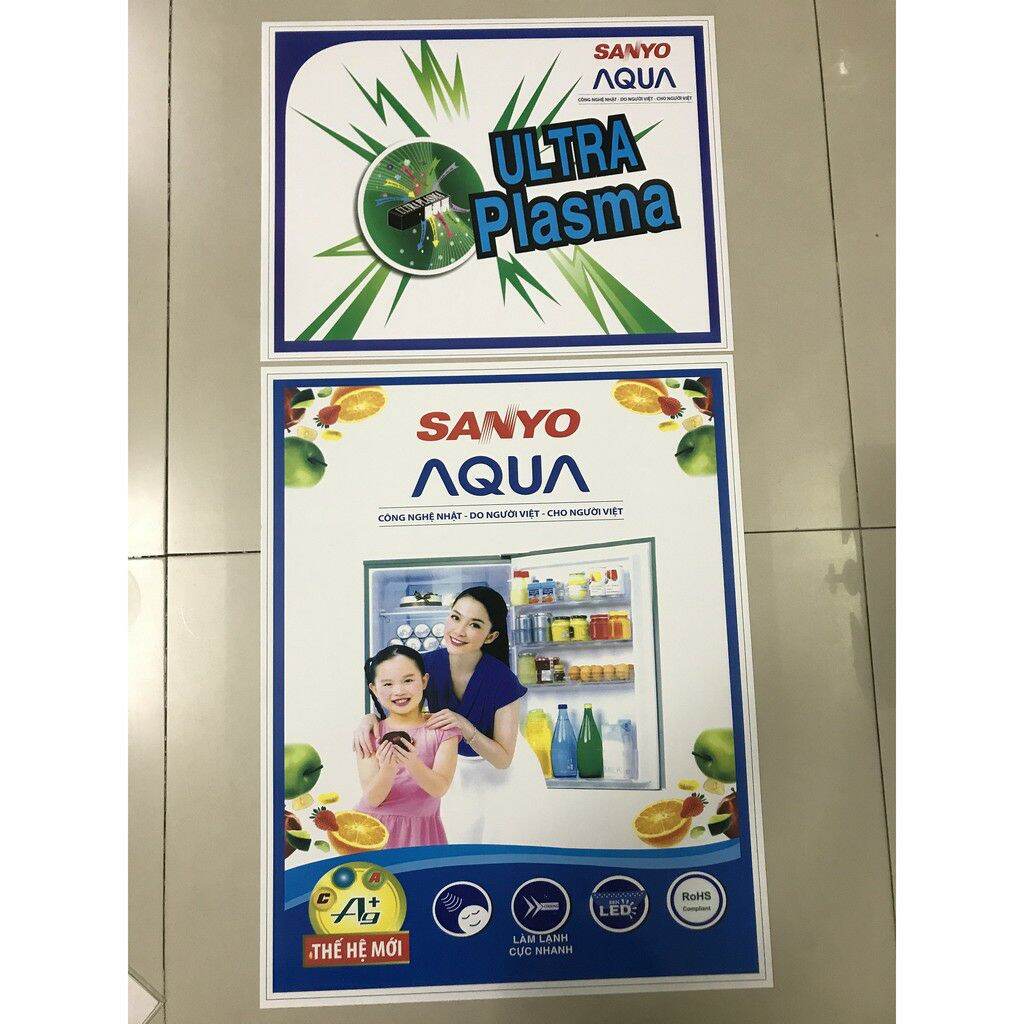 Combo 20 tem dán tủ lạnh Sanyo