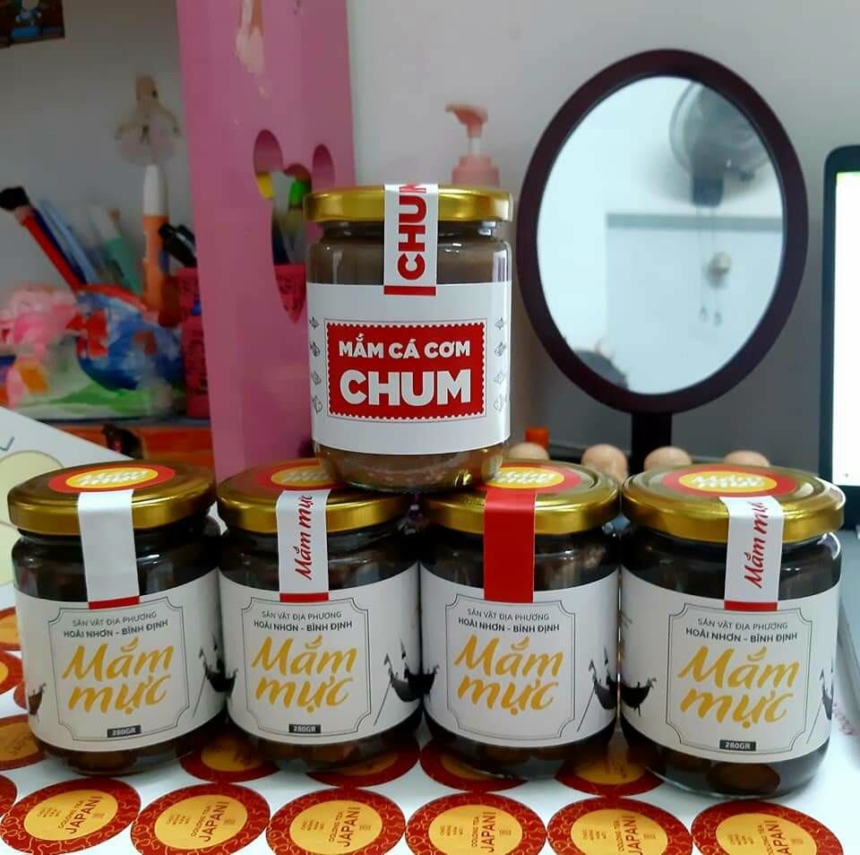 [HCM]MẮM MỰC ĐẶC SẢN XỨ NẪU BÌNH ĐỊNH 280gr