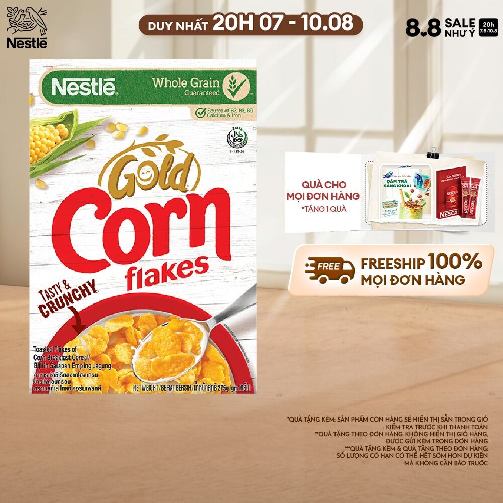 [Freeship Nationwide] Cornflakes Breakfast Cereal (275g Box)