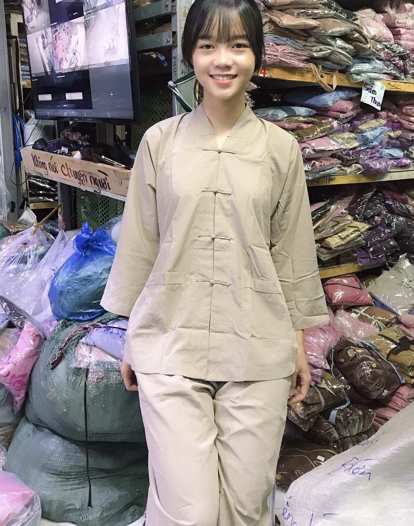 Đồ Lam Đi Chùa Cho Bé # La Hán # Đồ Bộ