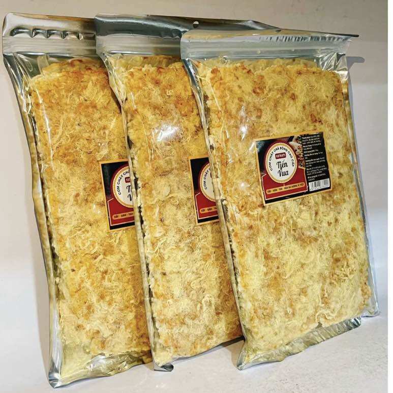 Combo 10 gói cơm cháy tiến vua 180g/gói