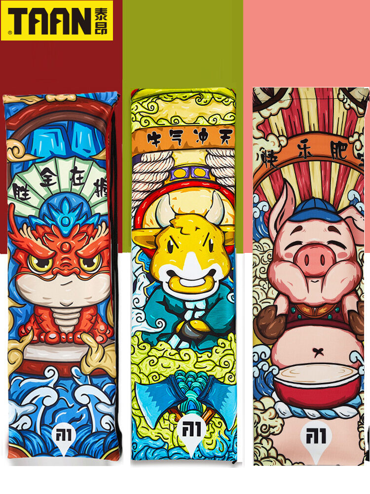 Túi Đựng Vợt Cầu Lông TAAN Túi Đựng Vợt Dễ Mang Theo Ba Lô Đeo Vai Một Đôi Túi Vải Nhung Xách Tay 2 Chiếc Cho Nam Nữ