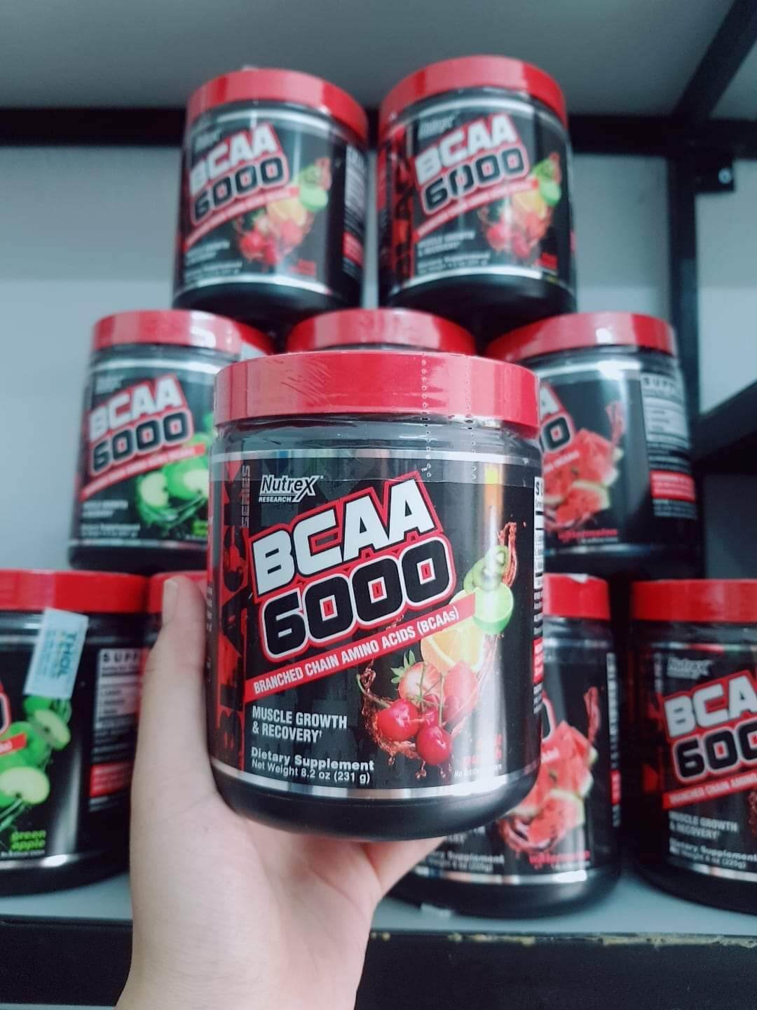 NUTREX BCAA 6000 TĂNG CƠ PHỤC HỒI CƠ BẮP 30 SERVING