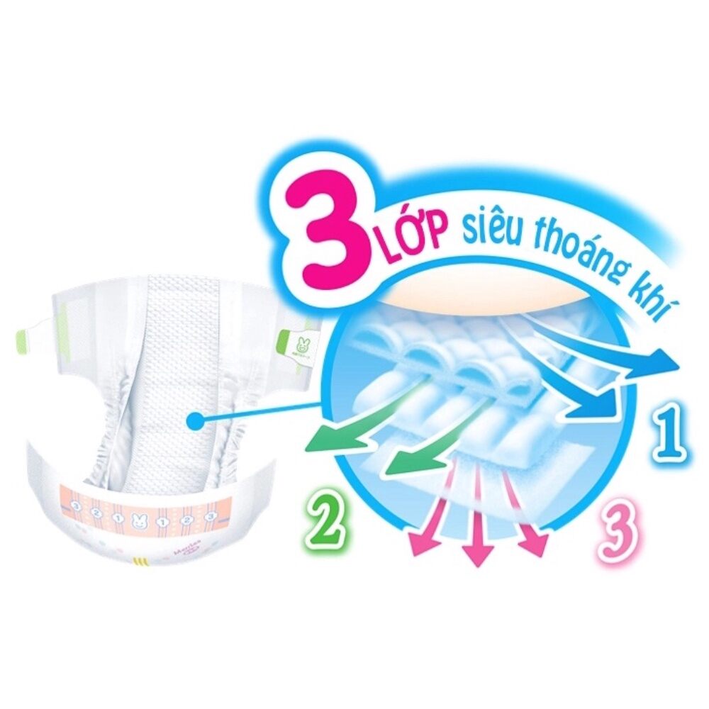 Bỉm merries nội địa nhật cộng miếng