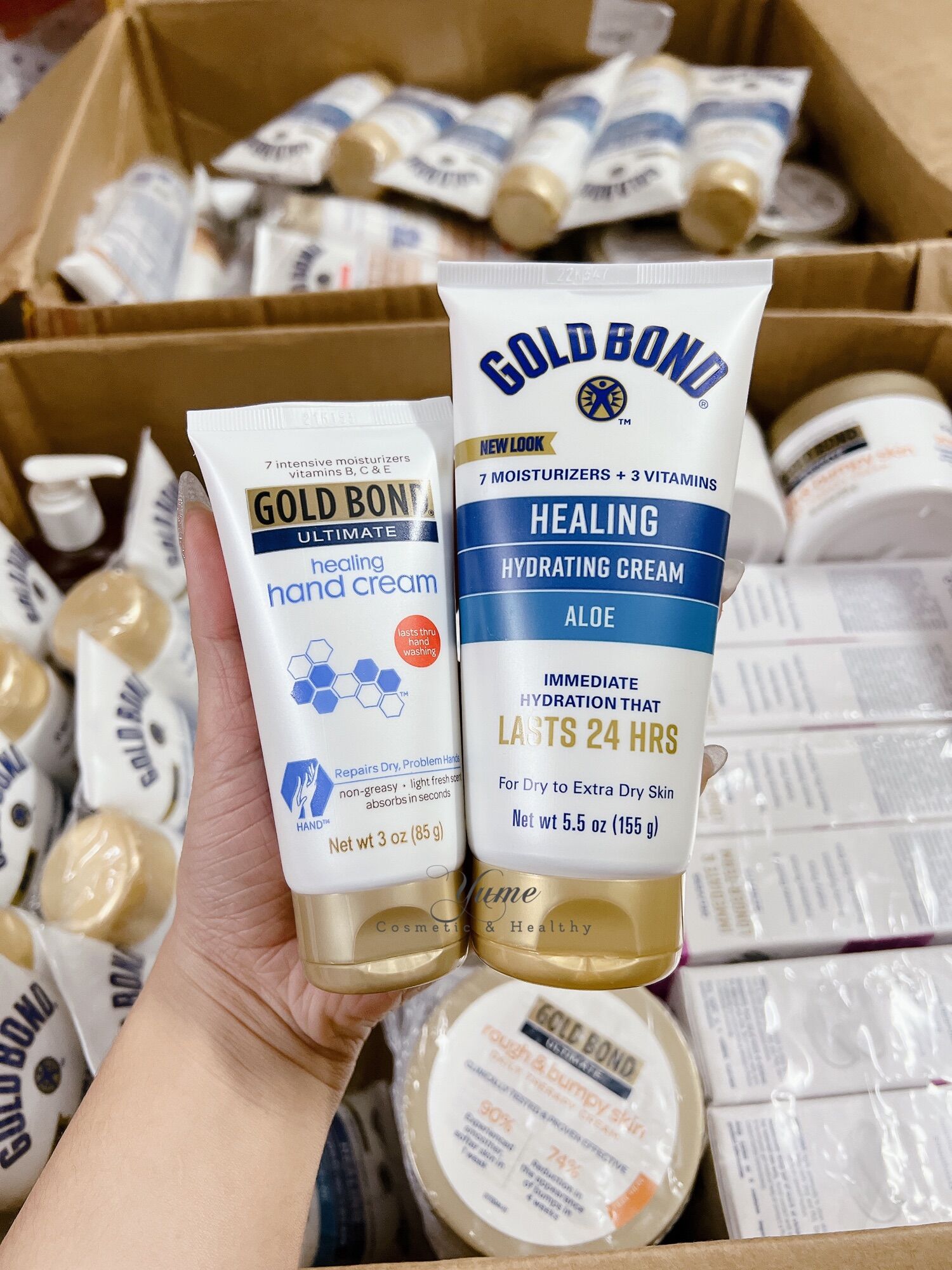 [HCM][Có bill]Kem dưỡng da tay Gold bond 85gr