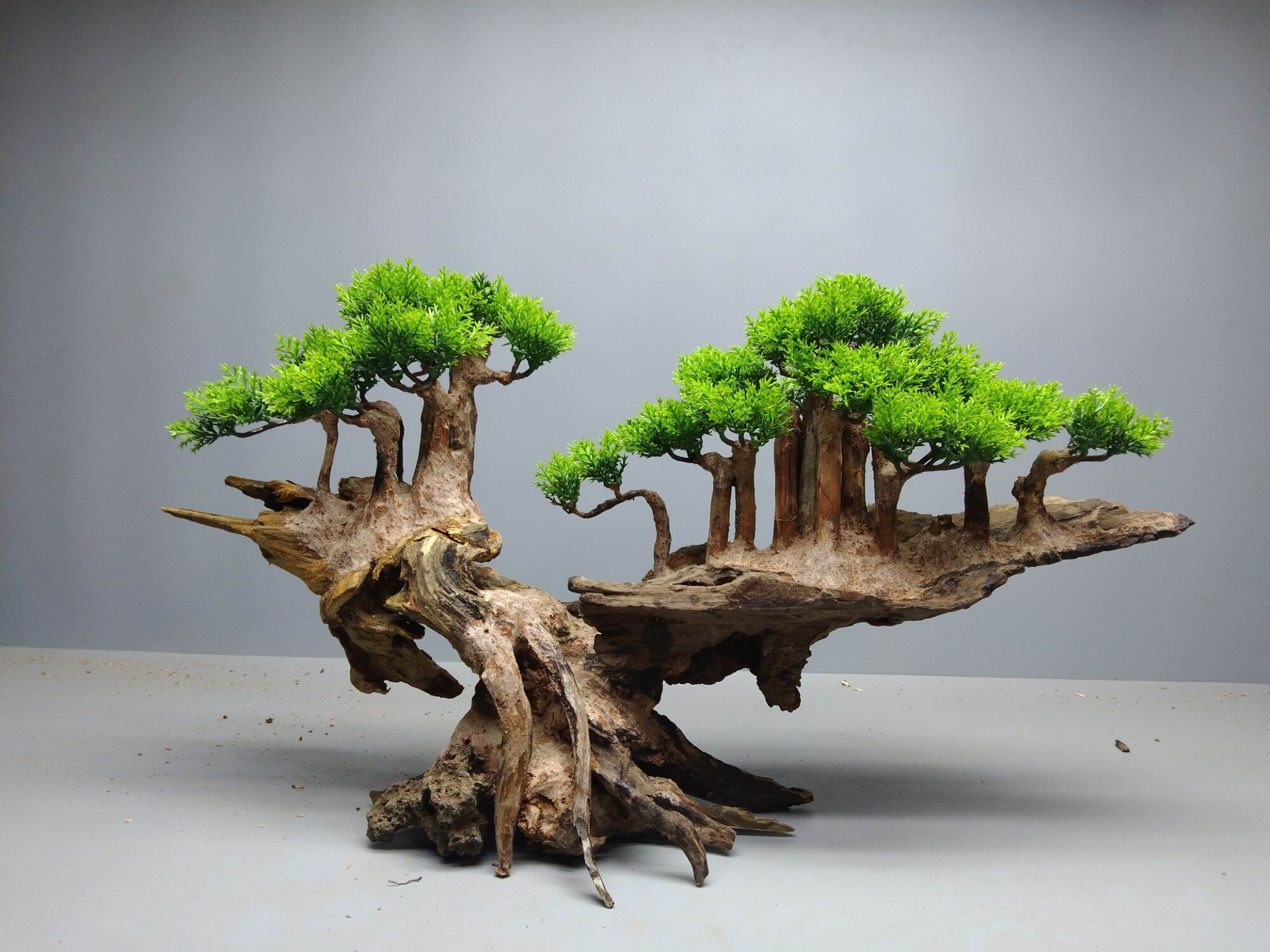[ Mẫu mới] Gỗ Lũa Bonsai " Đảo Bay"