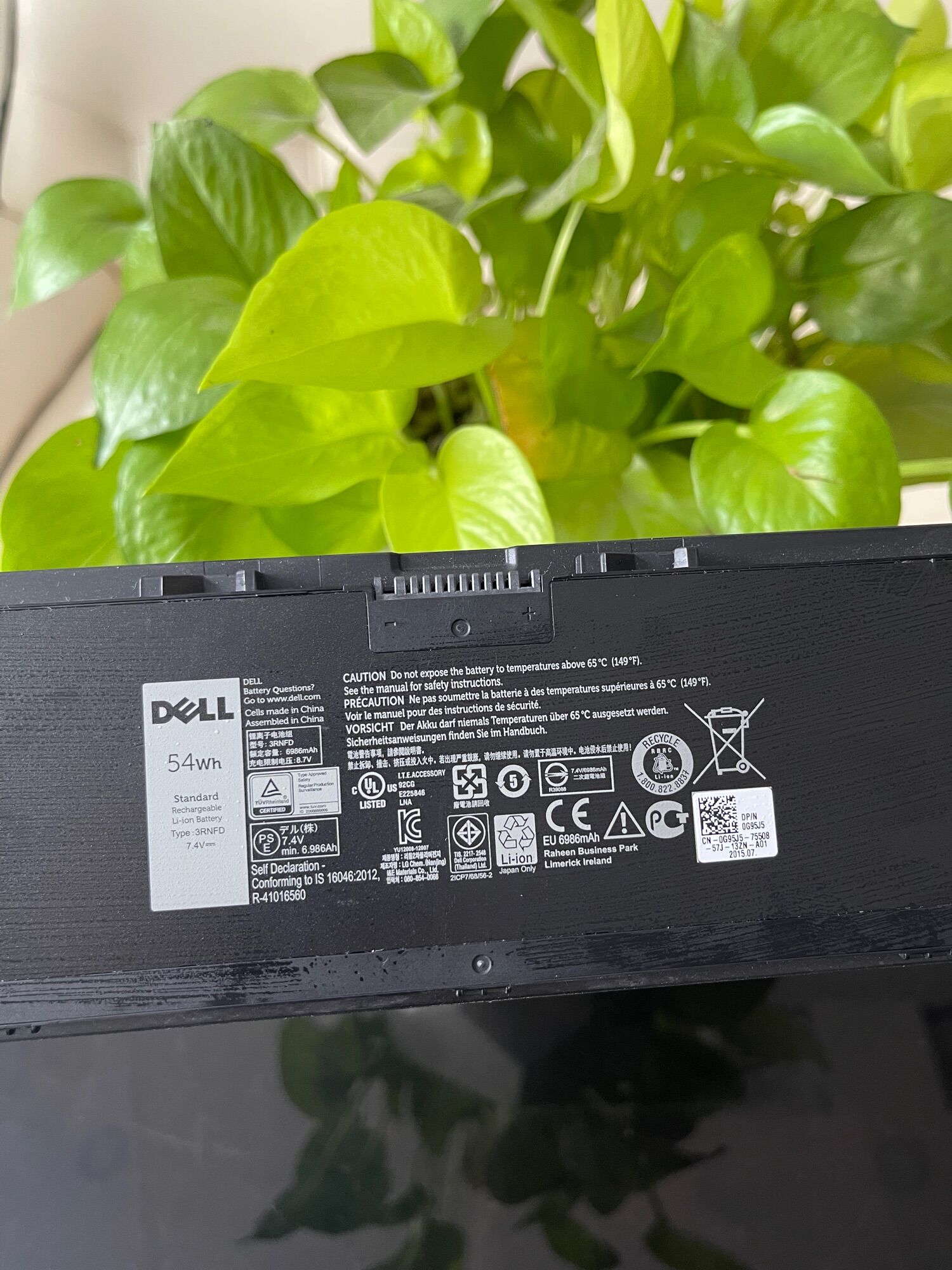 Pin Laptop Dell Latitude E7440 E7450 E7420 3RNFD Battery 54wh