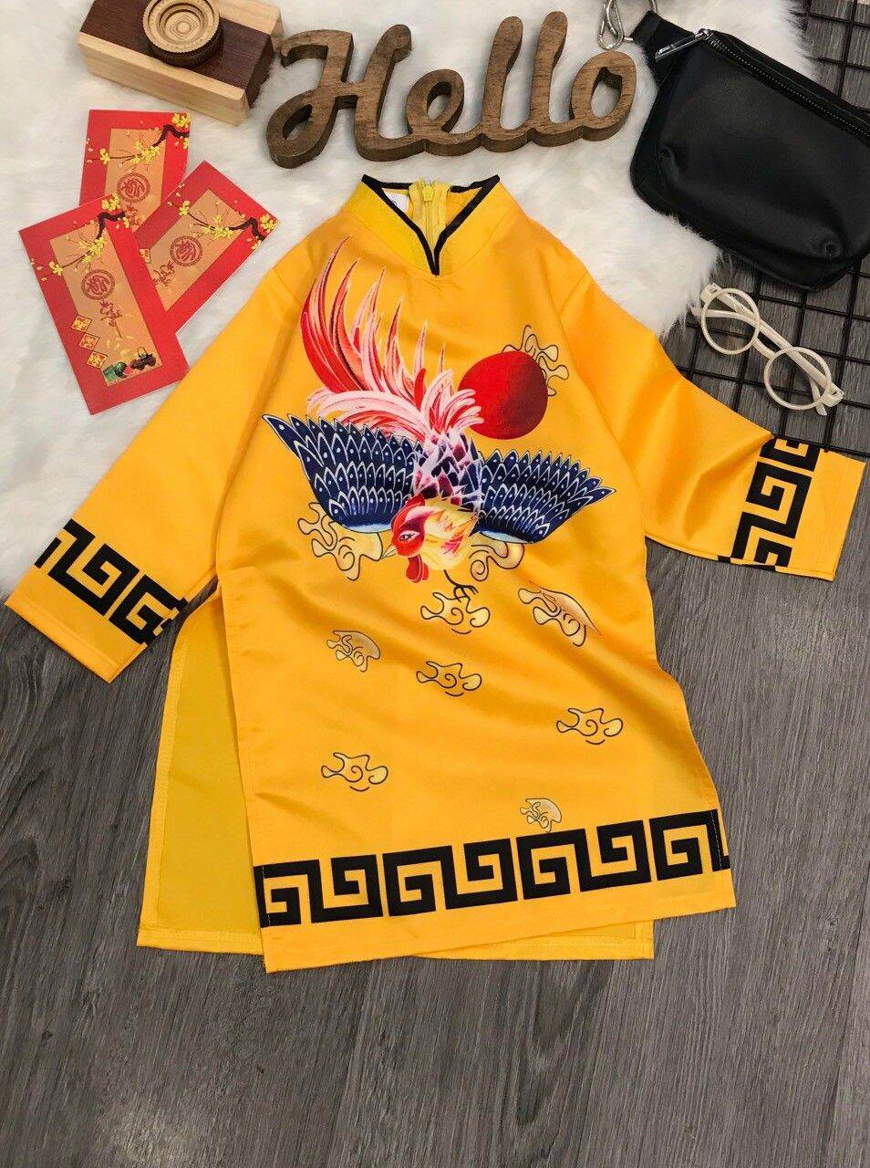 áo dài bé trai