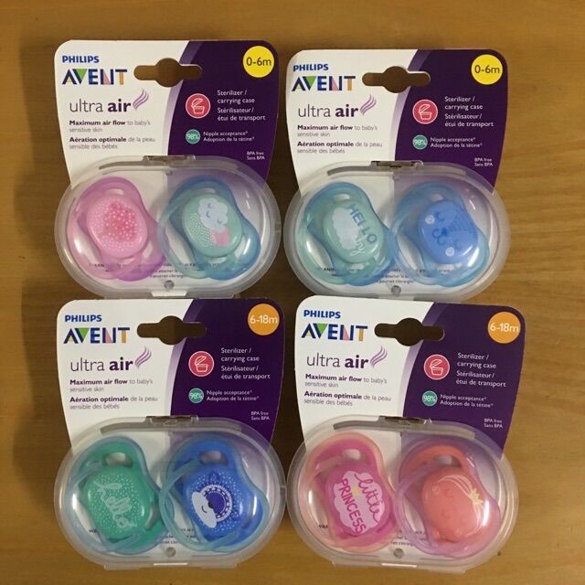 TI GIẢ CHỐNG VẨU AVENT 0-6m & 6-18m