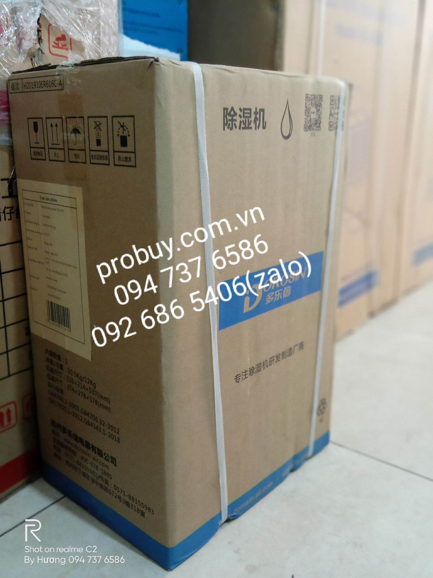 Máy hút ẩm gia đình Dorosin ER-612 (ib giá tốt)