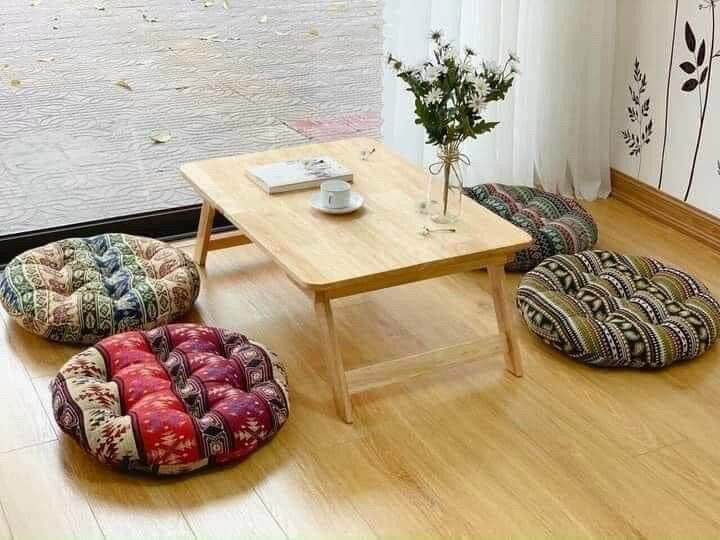 Bàn học gỗ xếp chân thang kiểu nhật