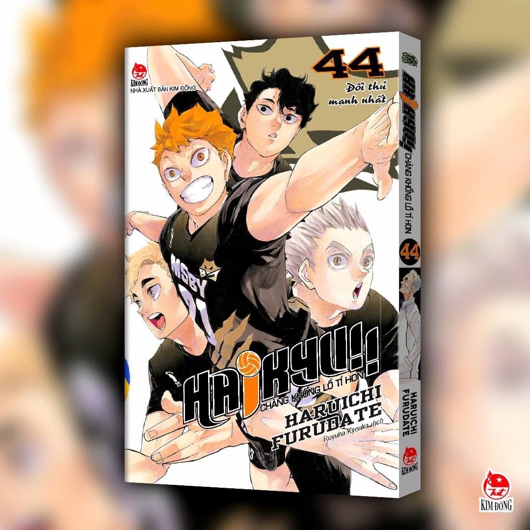 Haikyu 43-44-45- Haicolor (kèm phụ kiện)