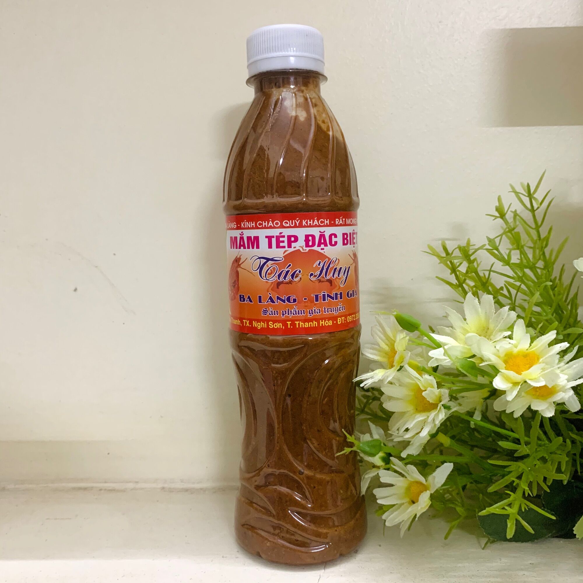 1 chai Mắm tép chưng thịt đặc sản Ba Làng Thanh Hoá loại ngon