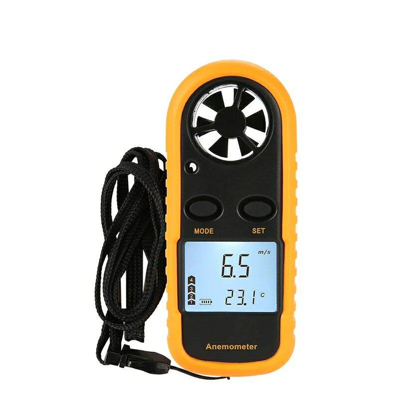 Máy đo tốc độ gió kỹ thuật số màn hình LCD GM816