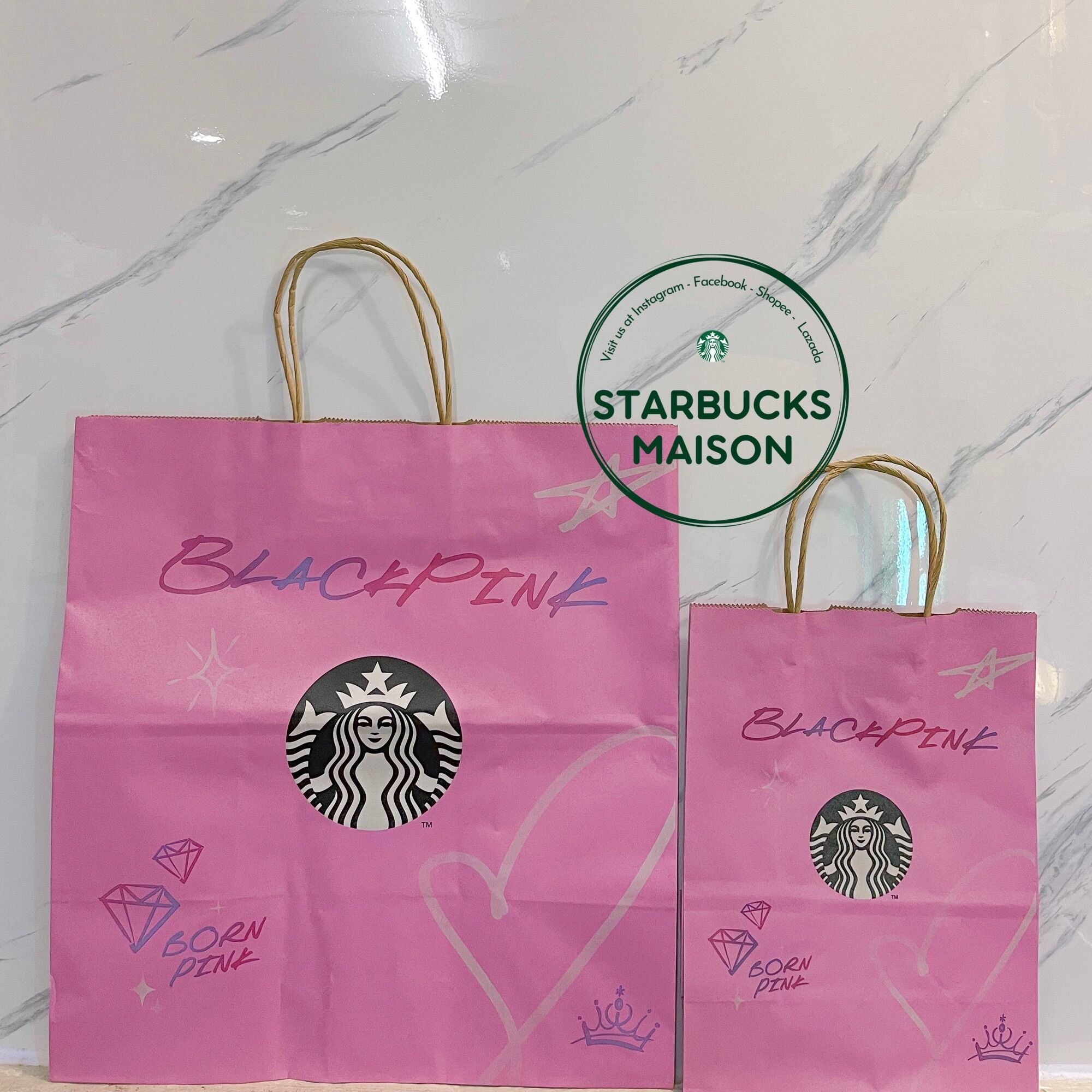 |STARBUCKS CHÍNH HÃNG| TÚI GIẤY-TÚI GÓI QUÀ STARBUCKS