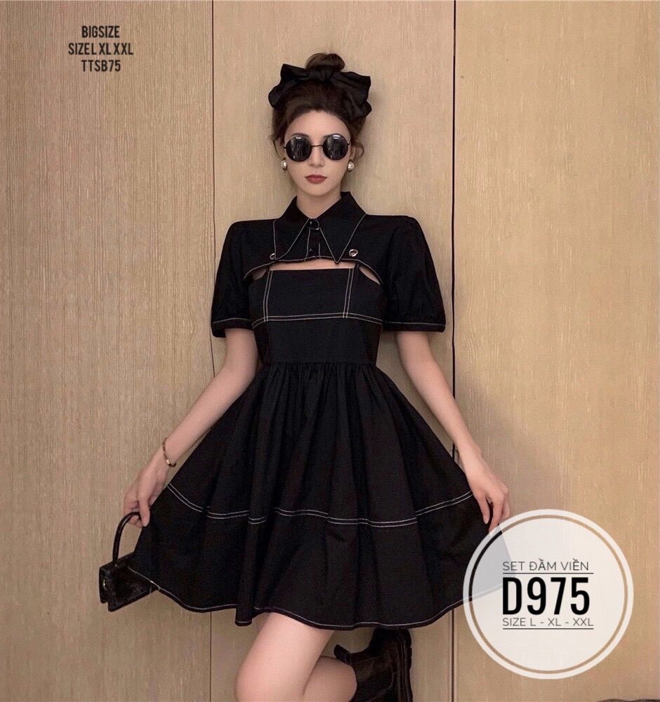 Bigsize 60- 90kg set đầm viền