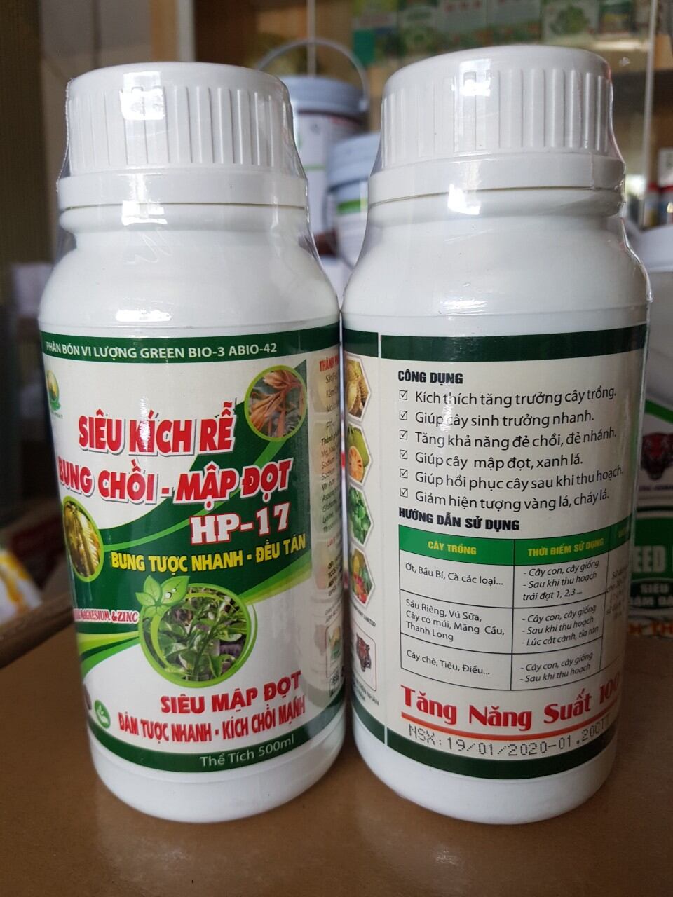 Siêu kích rễ bung chồi,mập đọt, bung tược nhanh, đều tán