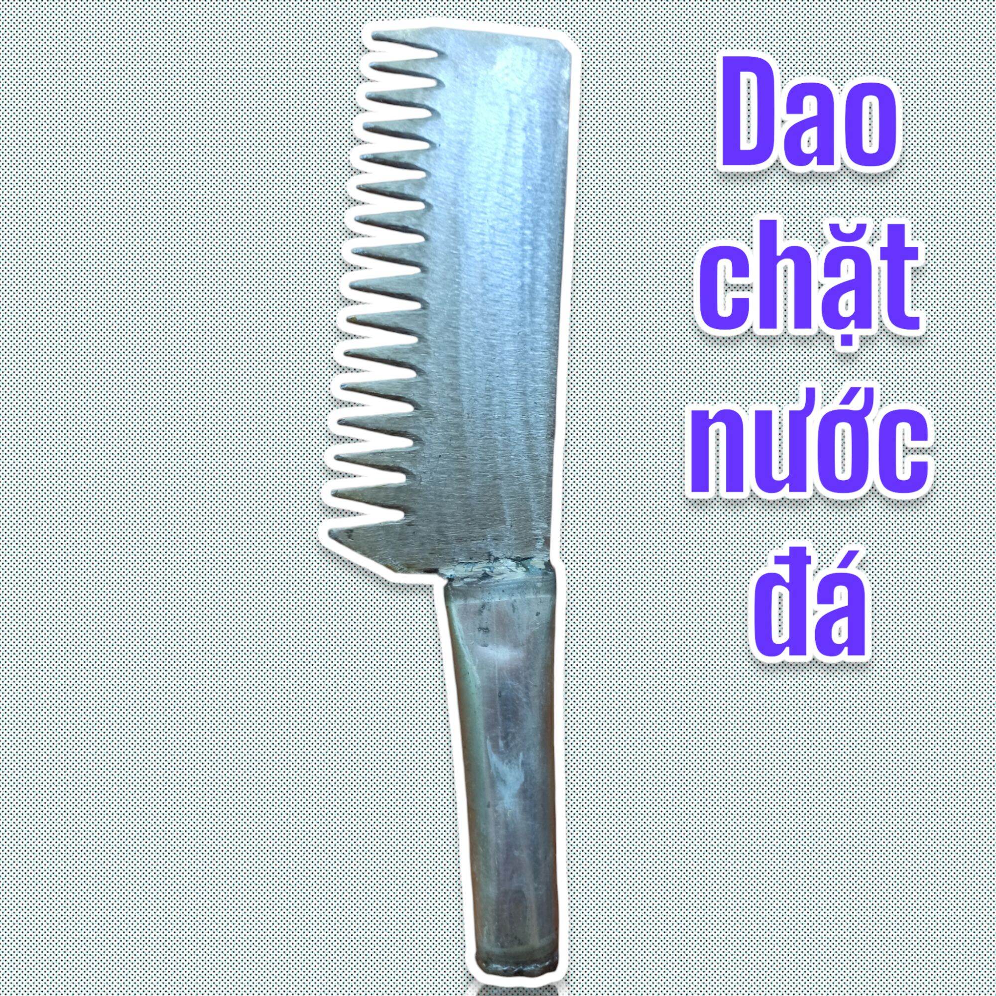 Dao chặt đá làm từ thép dày 4mm loại ngắn 700g