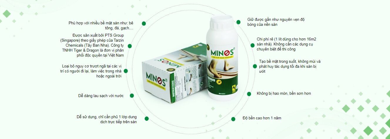Dung dịch chống trượt MINOS