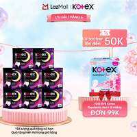 [CHỈ 9-11.06 QT Đơn 69K/149K/249K] Combo 8 gói BVS Kotex Ban Đêm Dạng Quần cỡ M/L 2x8 miếng