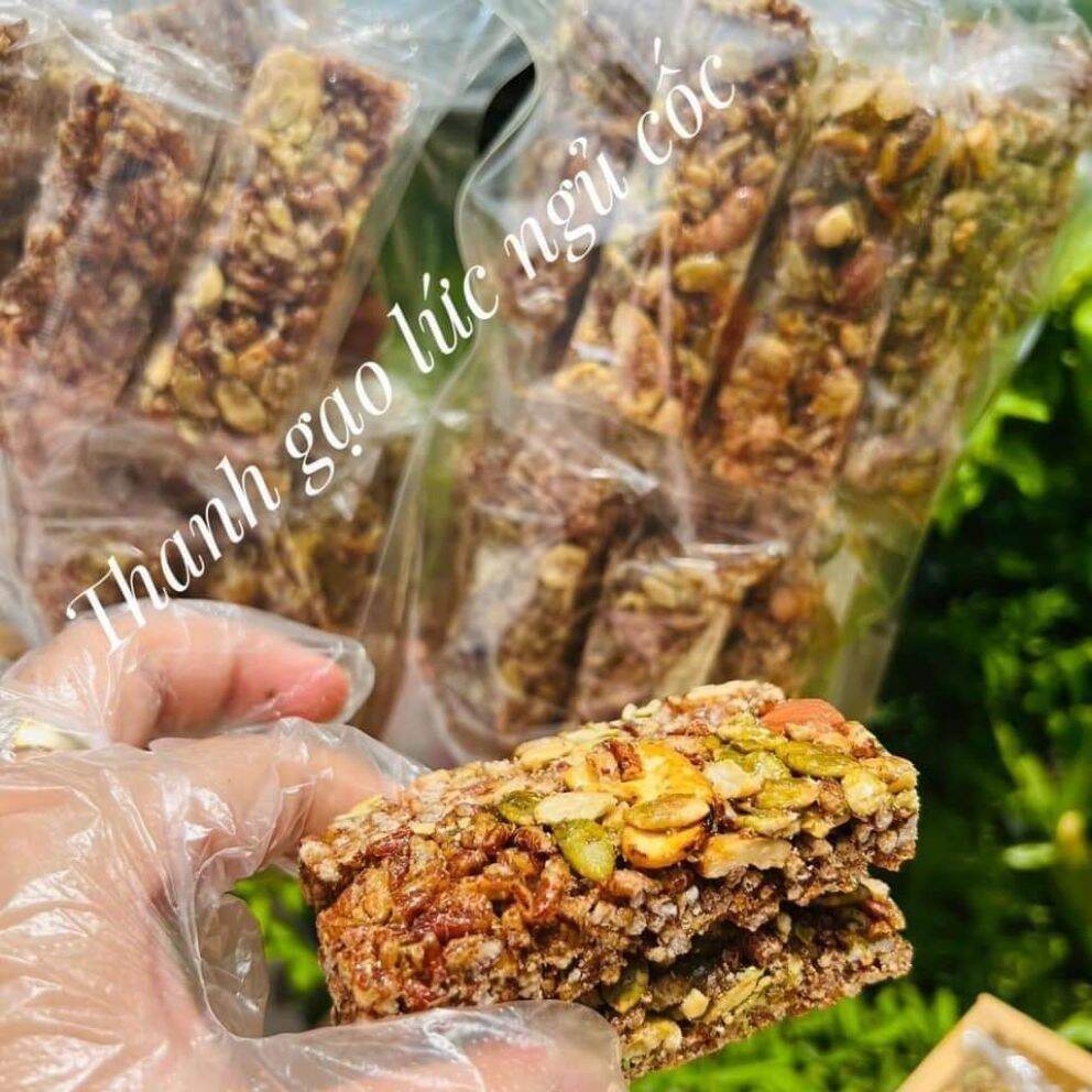 Thanh gạo lứt ngũ cốc ăn kiêng 500g
