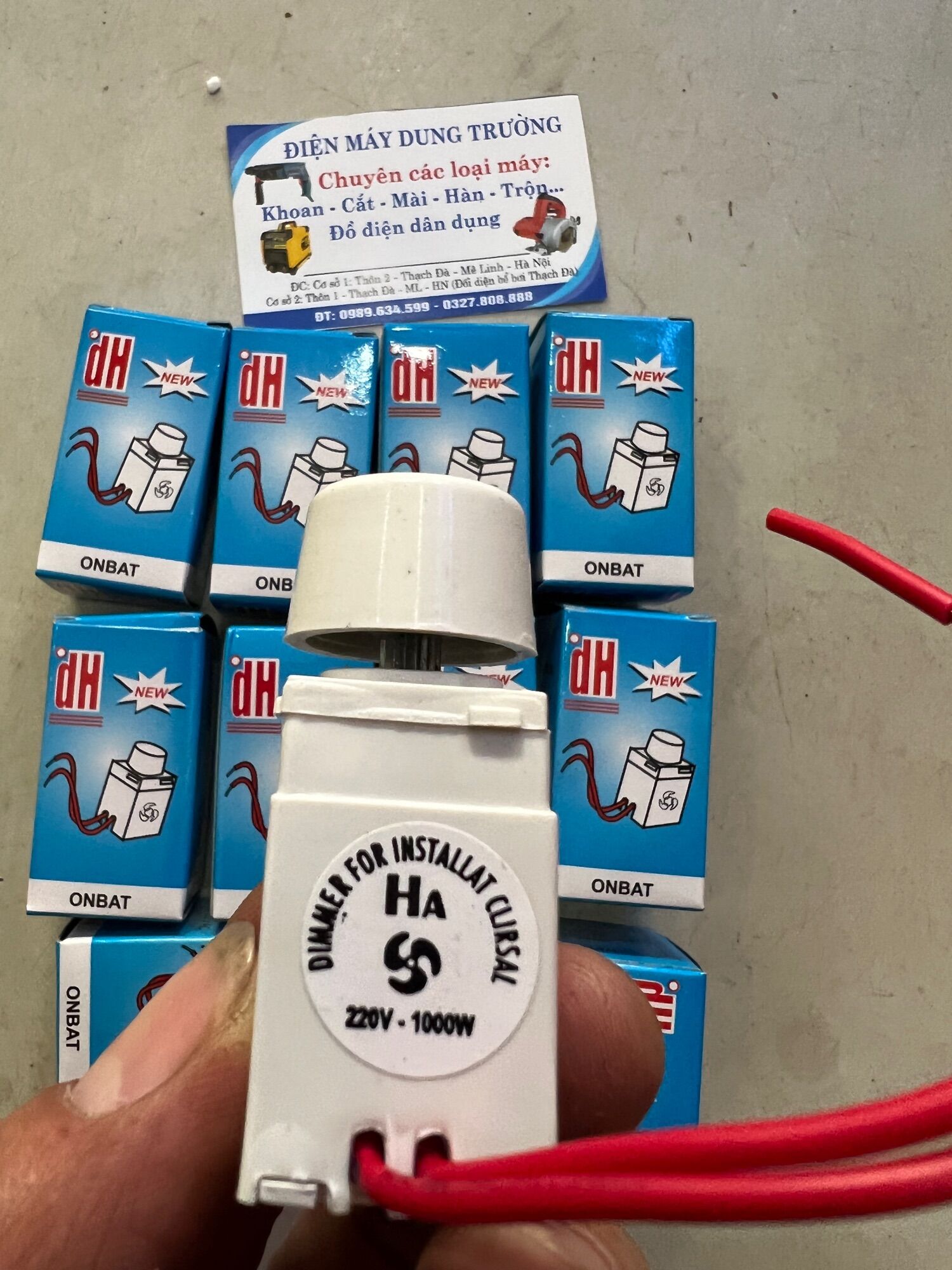 Chiết áp quạt trần - bộ điều tốc quạt