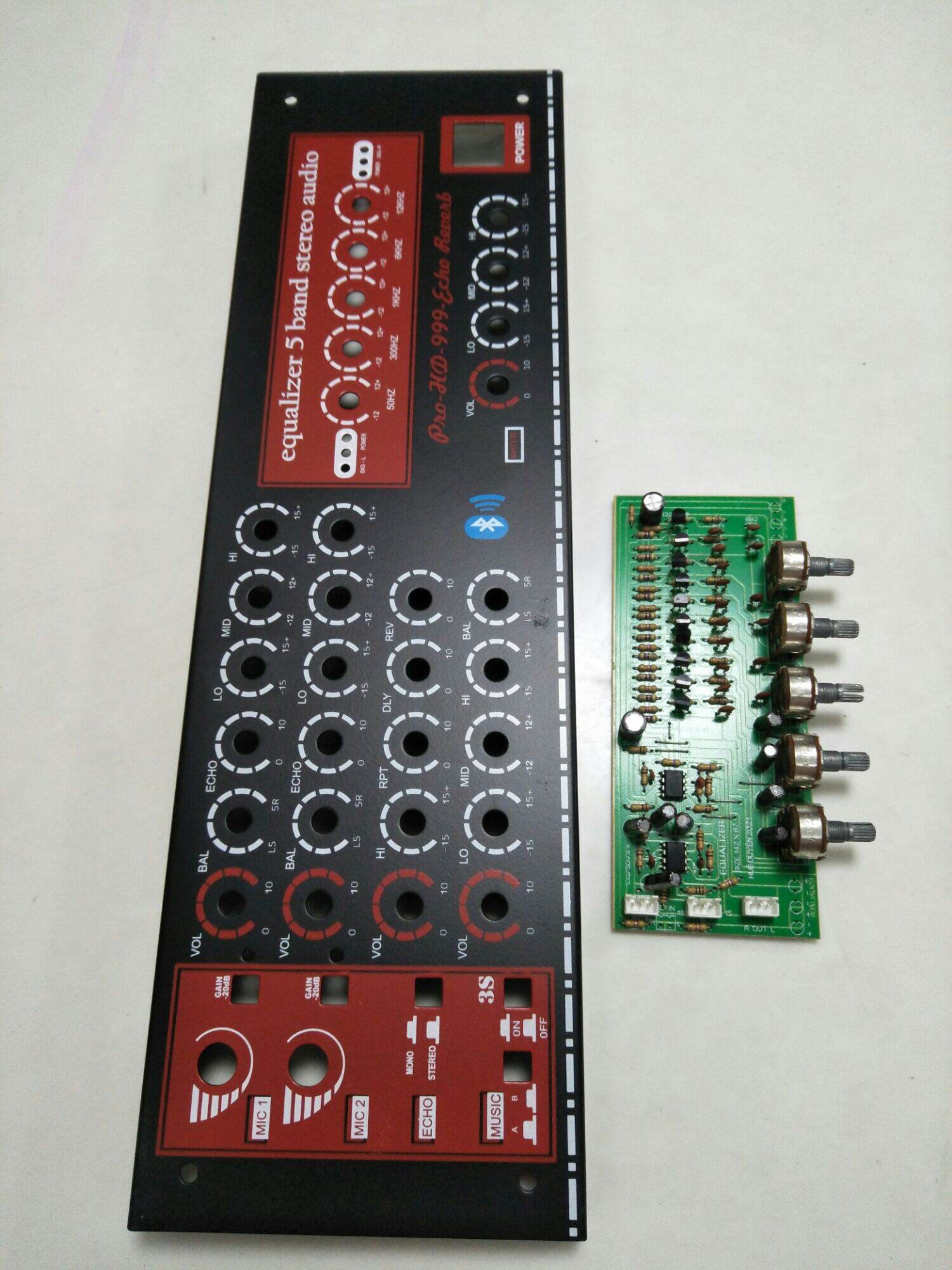 Mặt âm ly và bo chỉnh equalizer cực hay