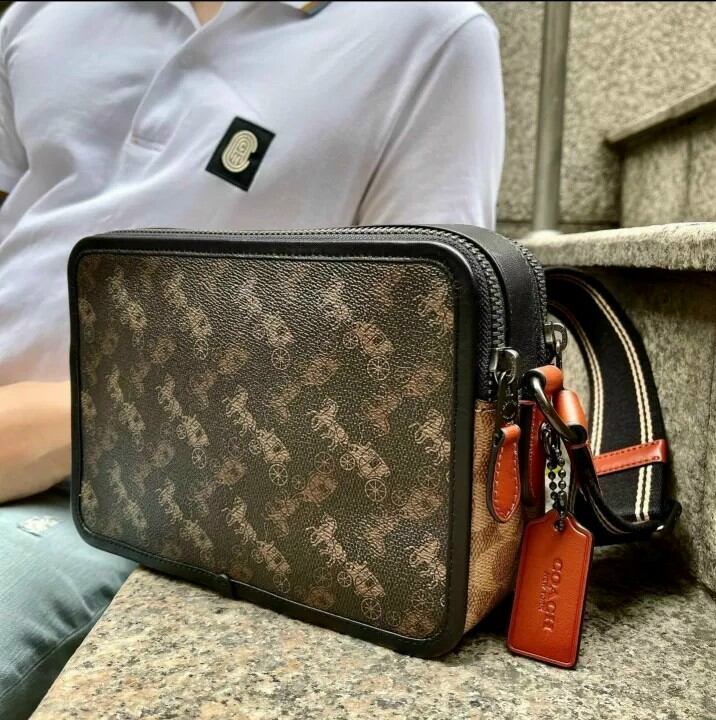 TÚI C0*ACH ĐEO CHÉO NAM DA THẬT XỊN XÒ