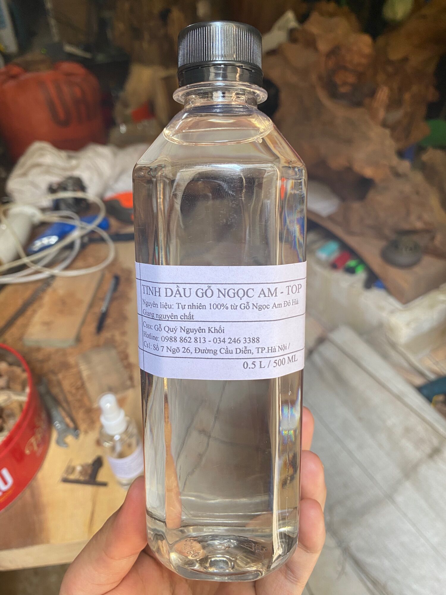 Tinh Dầu Ngọc Am Đỏ Hà Giang (500ml)