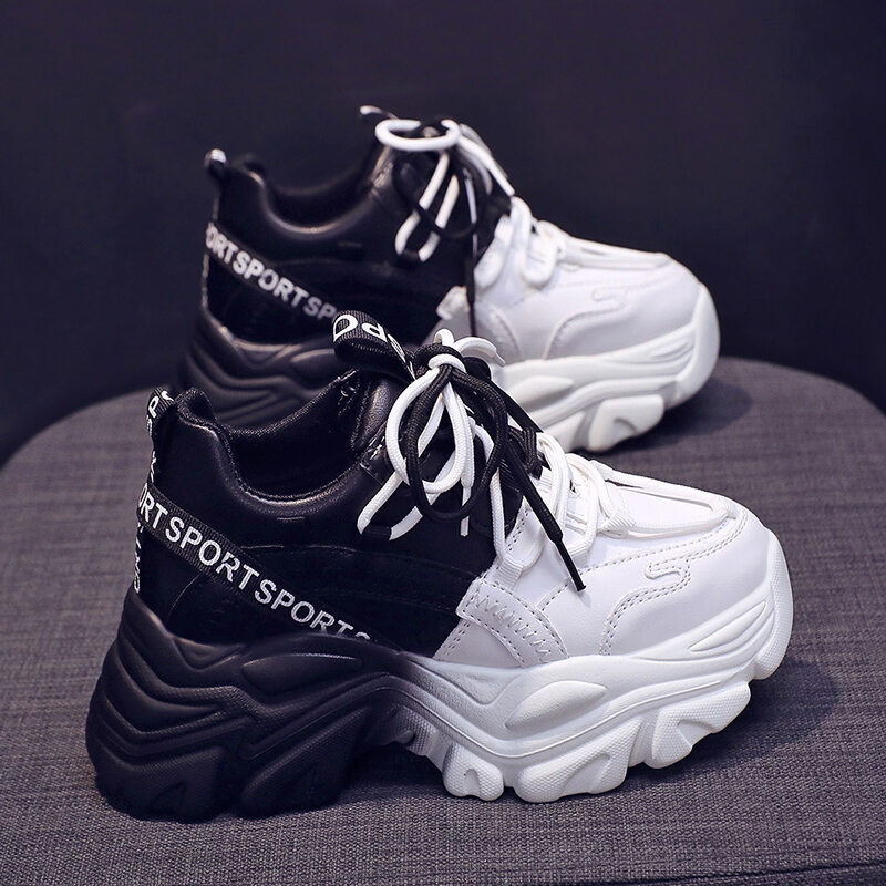 Giày Chunky Sneaker Độn Cao Bên Trong Giày Thể Thao Đế Dày Mẫu Hot Nổi Tiếng Trên Mạng Siêu Hot Màu Sắc Mẫu Mới Mùa Xuân Năm 2022 Sành Điệu Instagram Cho Nữ