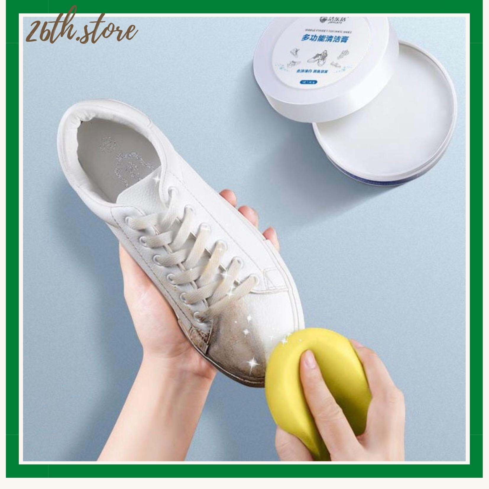 Kem Đánh Bóng Vệ Sinh Giày Da/Túi Da/Giày Vải Không Cần Nước Đa Năng