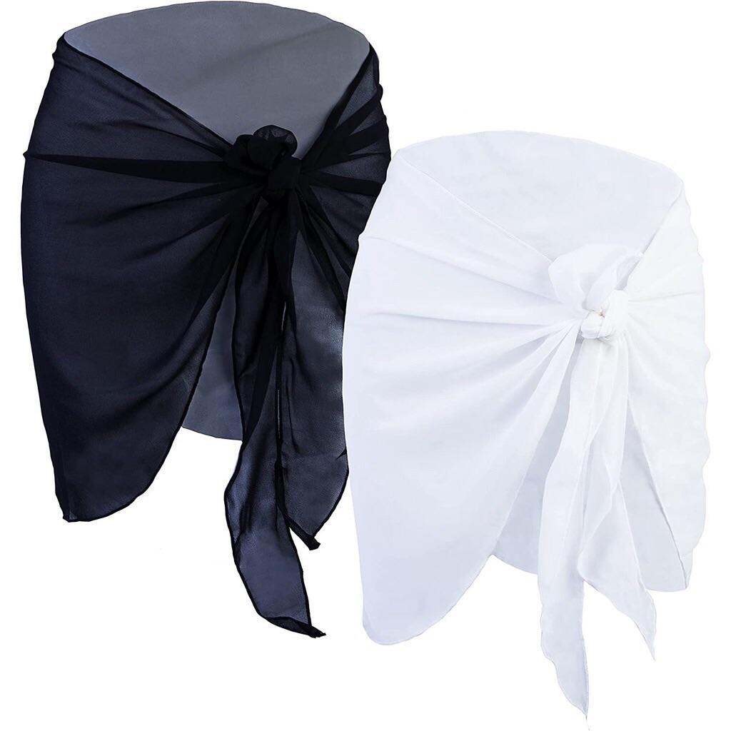 Khăn voan bikini khăn choàng quấn mông khăn quấn choàng bikini đa năng mặc được nhiều kiểu (nhiều màu + hàng loại đẹp)