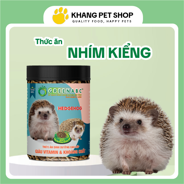 Thức ăn nhím kiểng- hedgehog