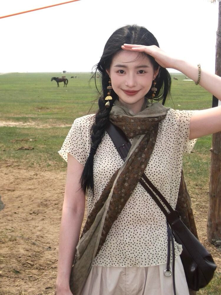 Khăn Quàng CổVintage Elegante Dân Tộc