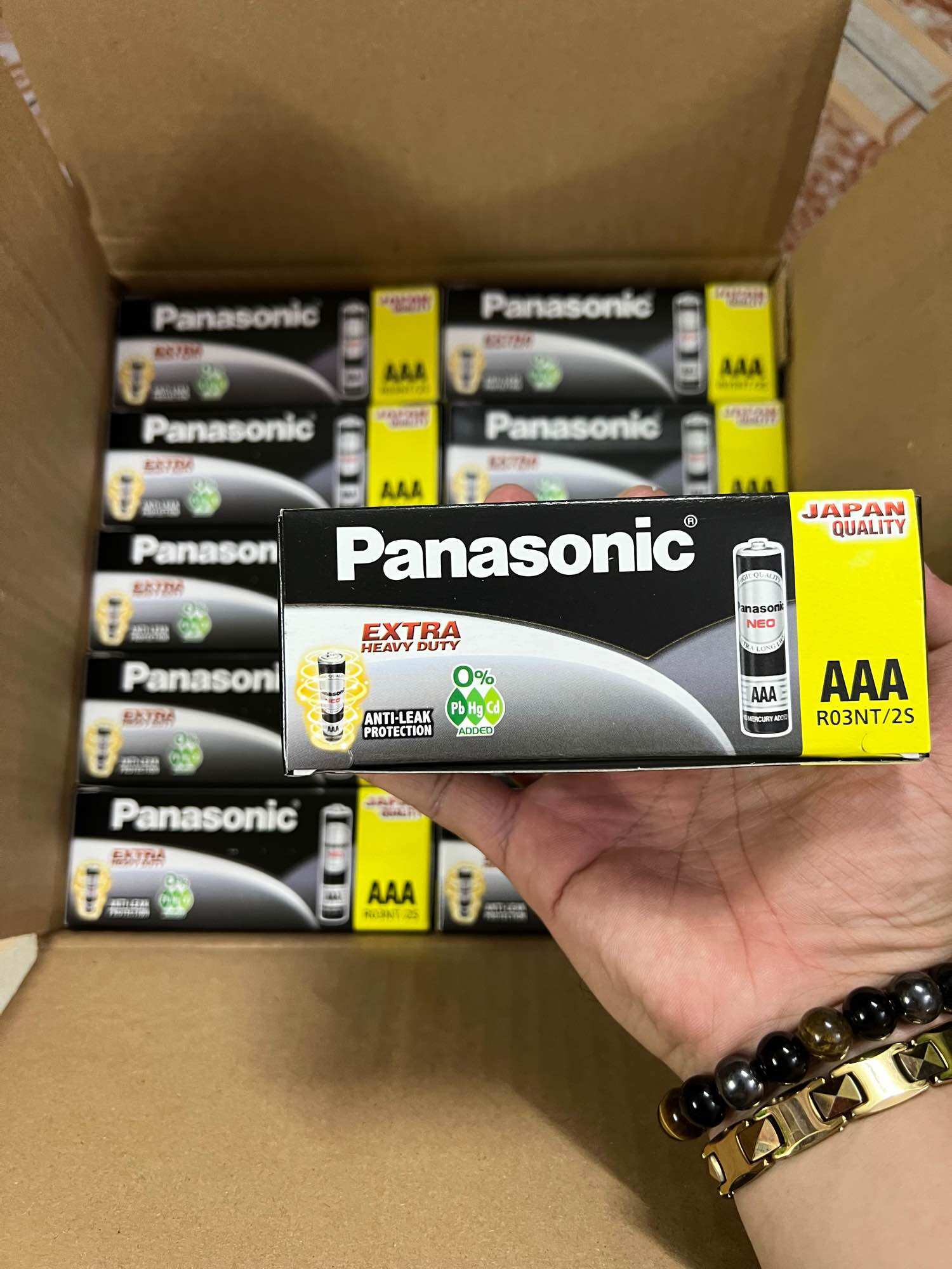 Pin AAA Panasonic [ Hộp 60 viên ] Hàng Chính hãng