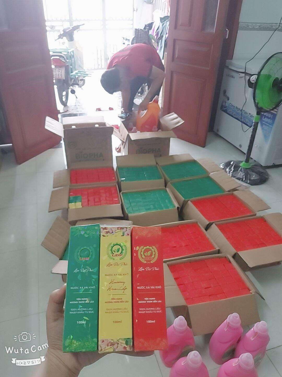 5 Chai Xả Vải Khô 3 Mùi